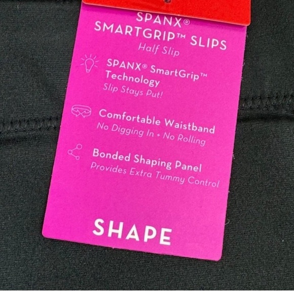 nwt SPANX SmartGrip Women's Half Slip 10179R in Very Black Size XS - Picture 12 of 16